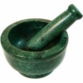 Marble Mortar & Pestle Set  大理石香料磨搗組