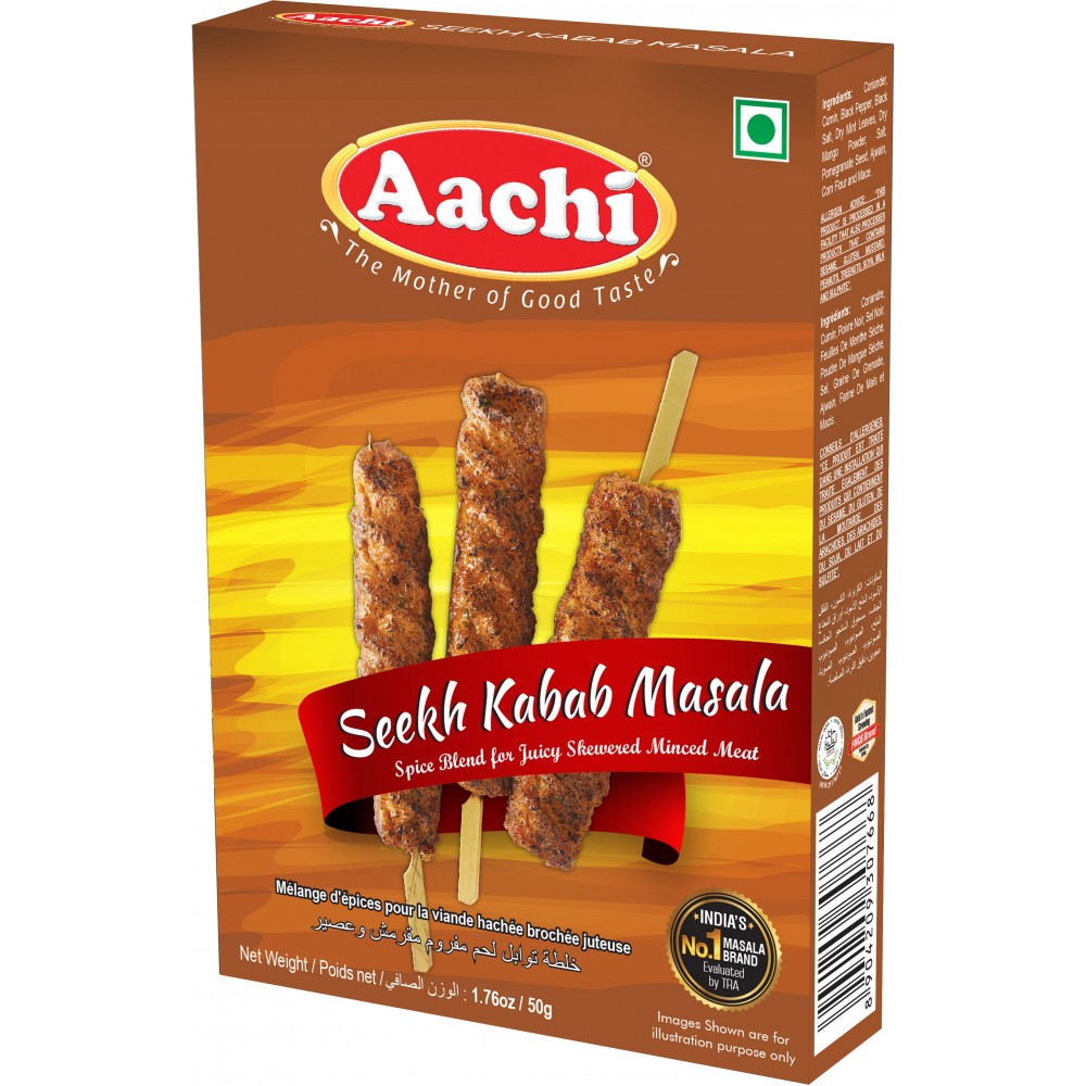 Seekh Kabab Masala 烤絞肉串用混合香料粉 50 gm