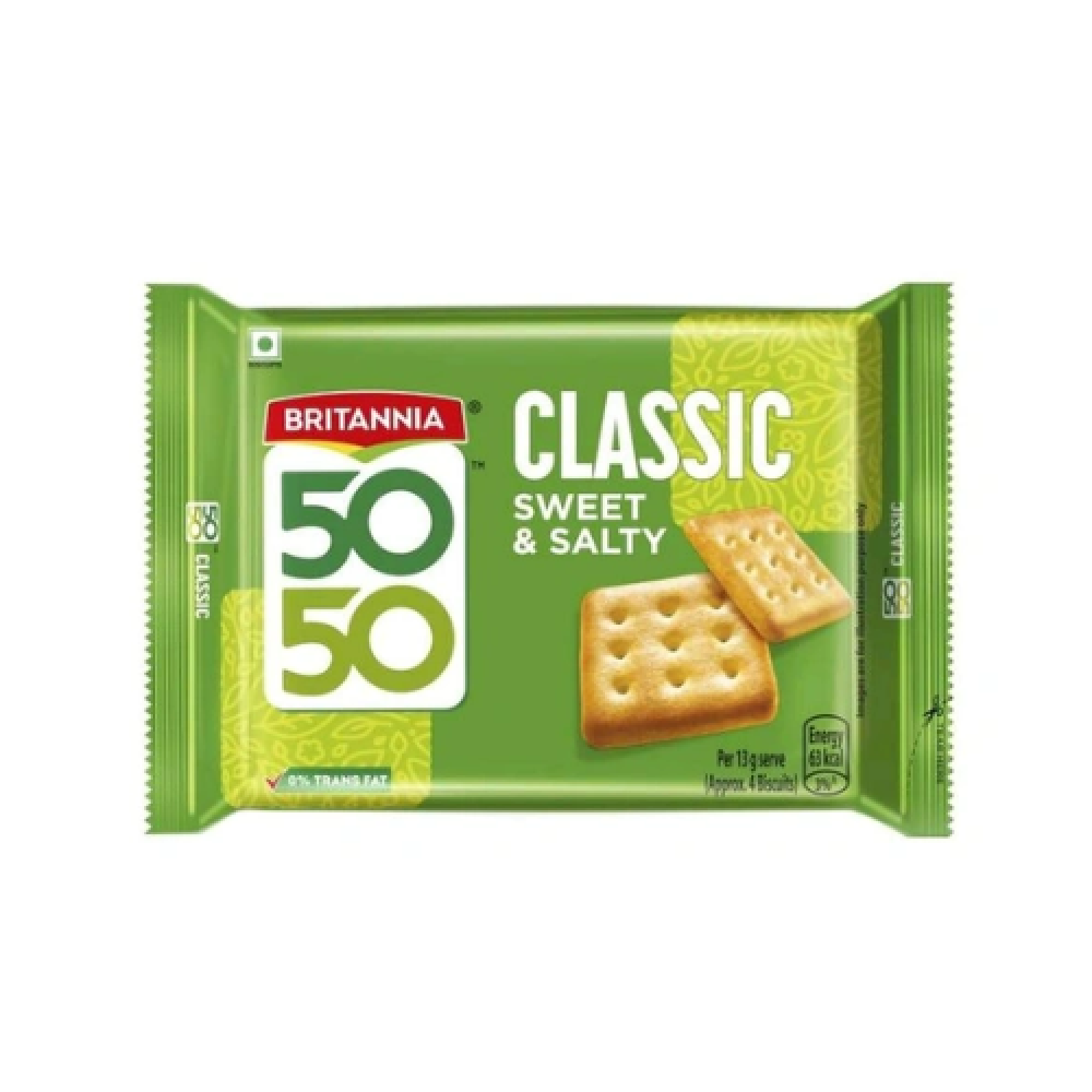 50 ~ 50 Clasic Sweet & Salty 印度 50 ~ 50 鹹甜餅乾 200gm