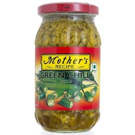 Green Chilli Pickle Mother's 印度綠辣椒醃漬物 500 gm
