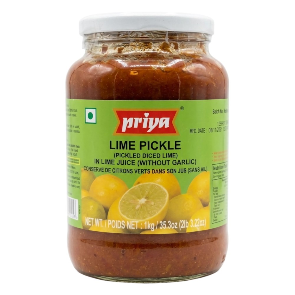 Lime Pickle Without Garlic Priya 印度萊姆醃漬物 1 kg