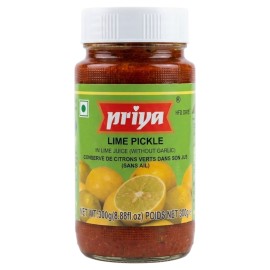 Lime Pickle Without Garlic Priya 印度萊姆醃漬物 300 gm