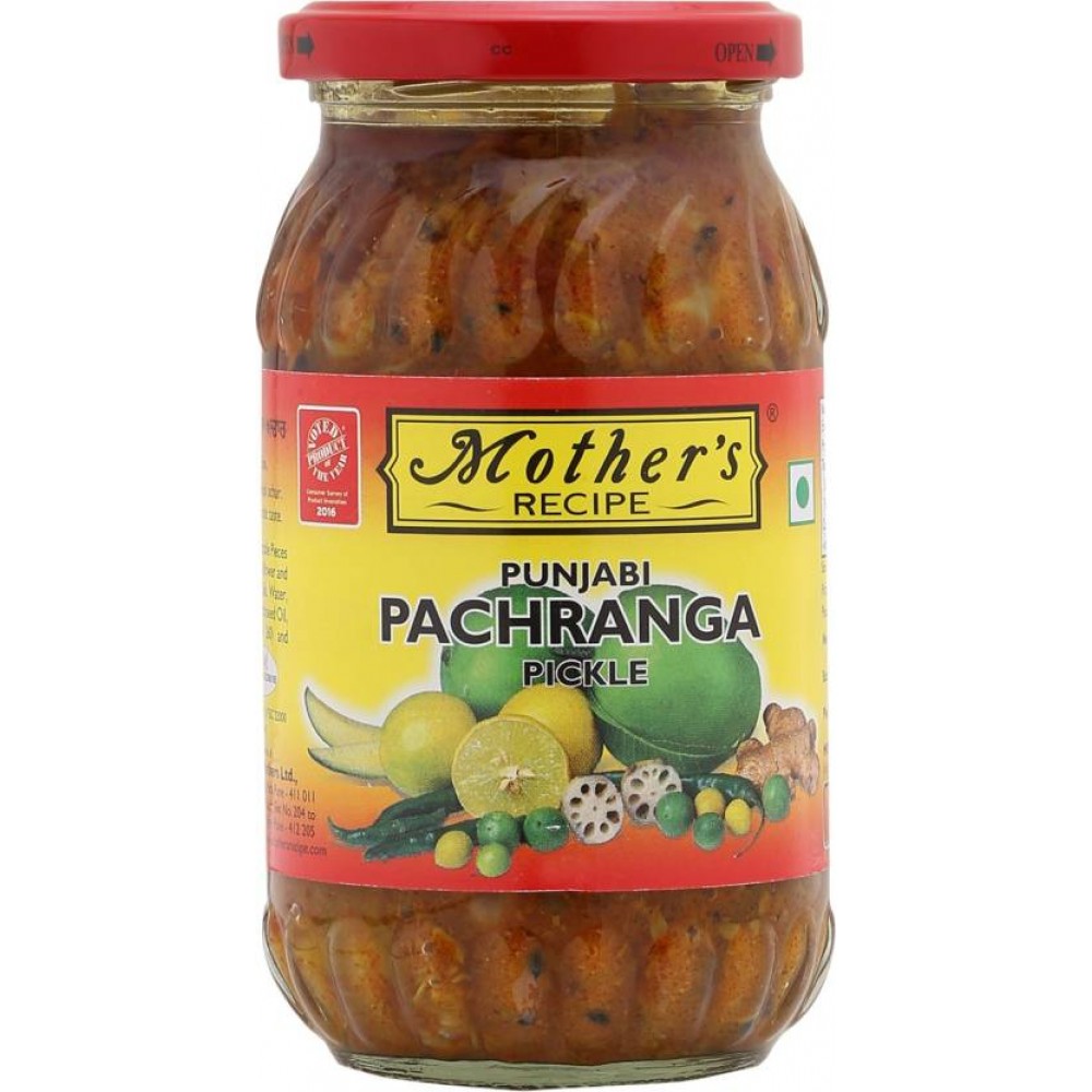 Punjabi Pachranga Pickle Mother's 印度旁遮普省綜合蔬果醃漬物 500 gm