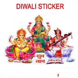 Diwali Sticker (Goddess) 印度神像貼紙 1pcs/Pack