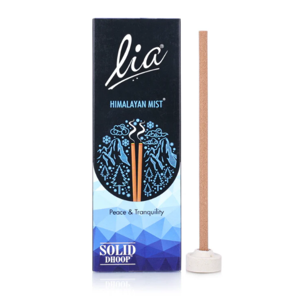 Lia Himalayan Mist Solid Dhoop 印度線香(寧靜和平) 24Sticks