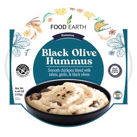 Hummus Black Olive 經黑橄欖鷹嘴豆泥 - 即食調理包 125 gm