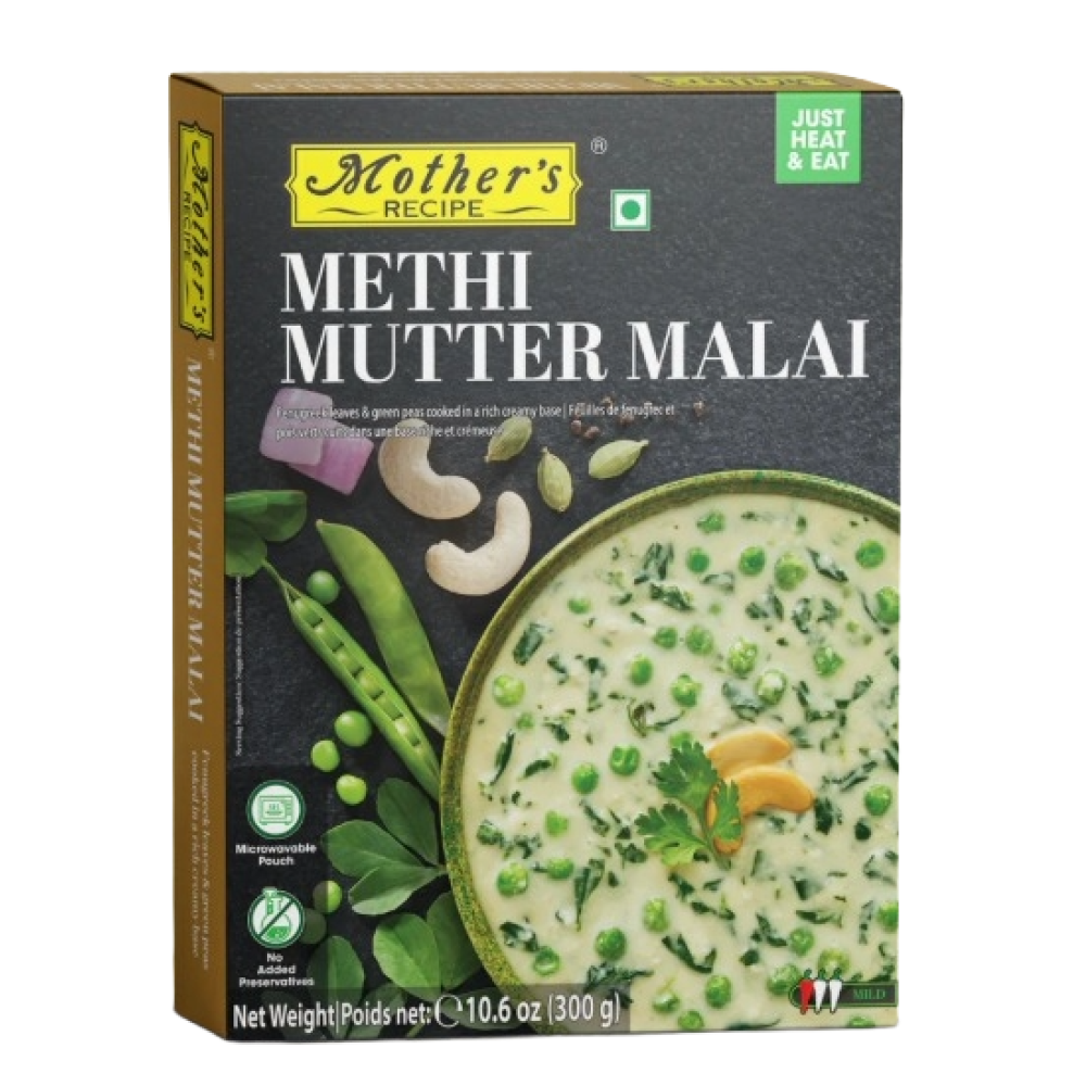 Methi Mutter Malai Mothers  印度奶香綠豌豆即食調理包 300 gm