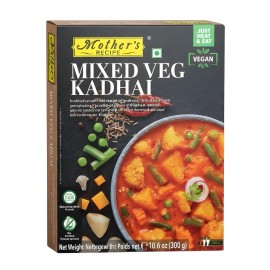 Mixed Veg Kadhai Mother's 印度綜合蔬菜咖哩咖哩即食調理包 300 gm