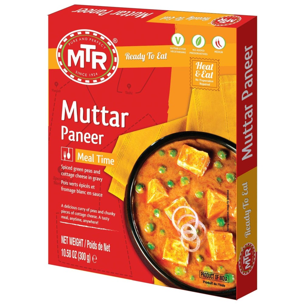 Mutter Paneer MTR 印度豌豆奶酪即食調理包 300 gm