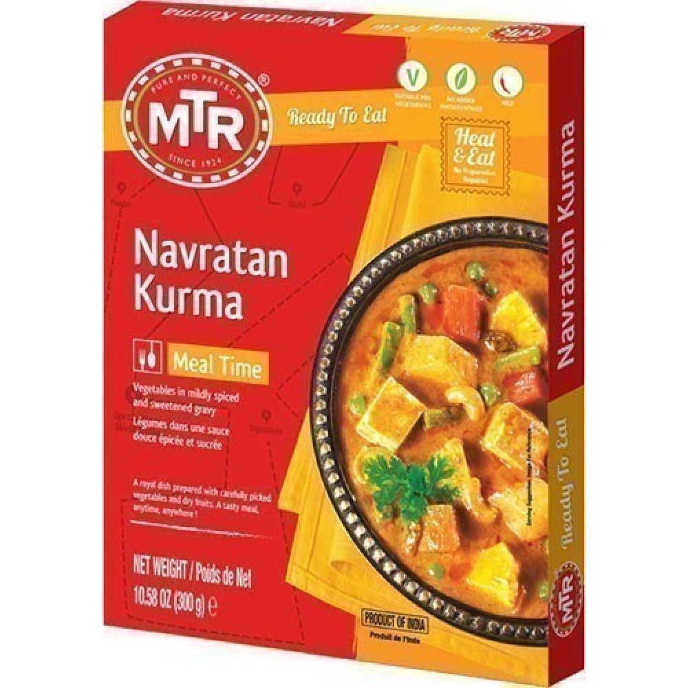 Navratan Kurma MTR 印度蔬菜堅果即食調理包 300 gm