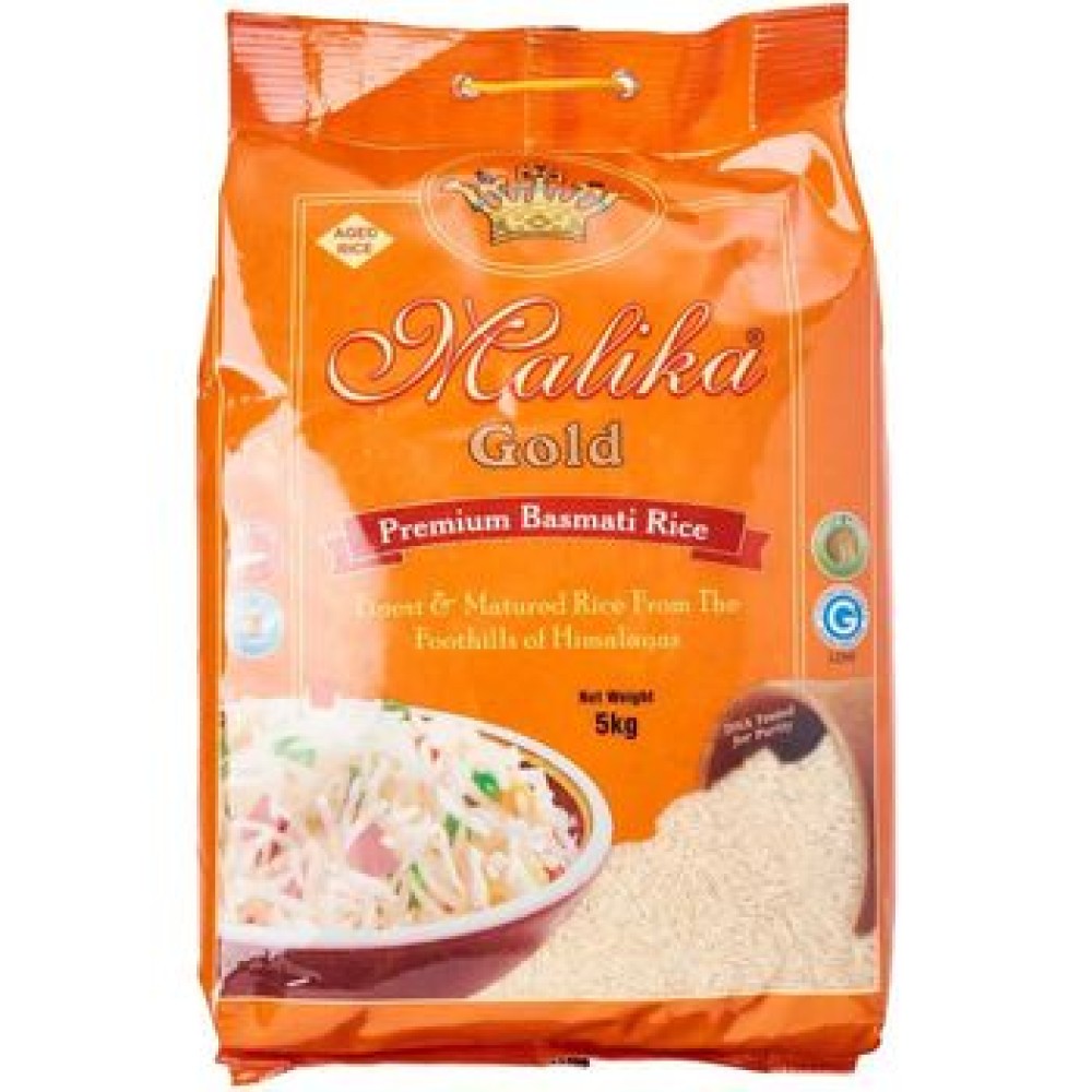 MALIKA Gold Premium Basmati Rice 馬莉卡牌－印度香米 5Kg