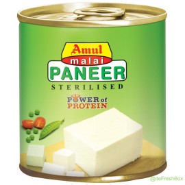Sterilized Paneer (Cottage Cheese) Big Cans Amul's 印度乾奶酪 800 gm