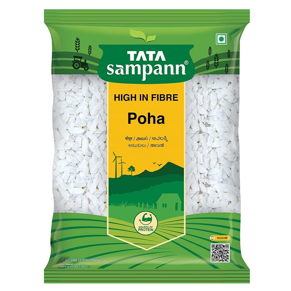 Poha Thick (Beaten Rice) 印度爆米片 1 kg