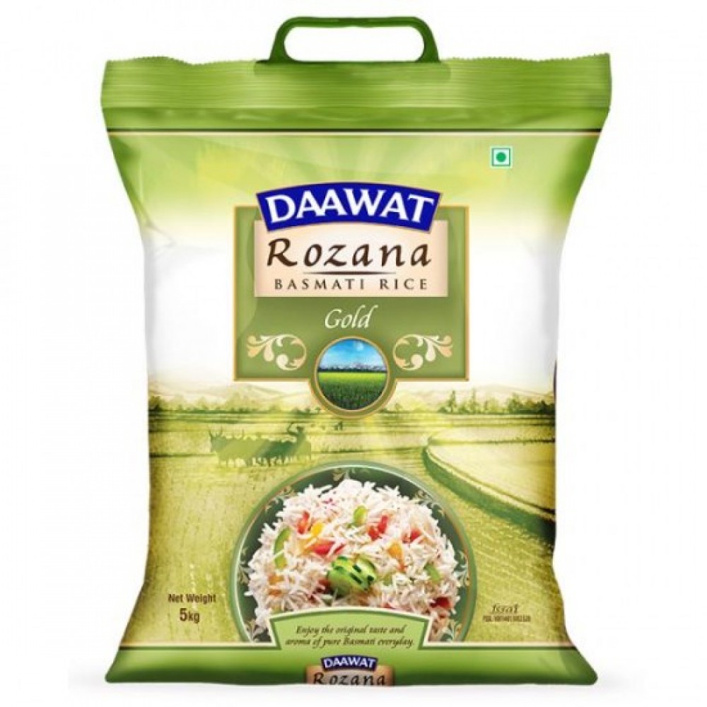 Rozana Gold Basmati Rice Daawat's 印度ROZANA金香米 5 kg