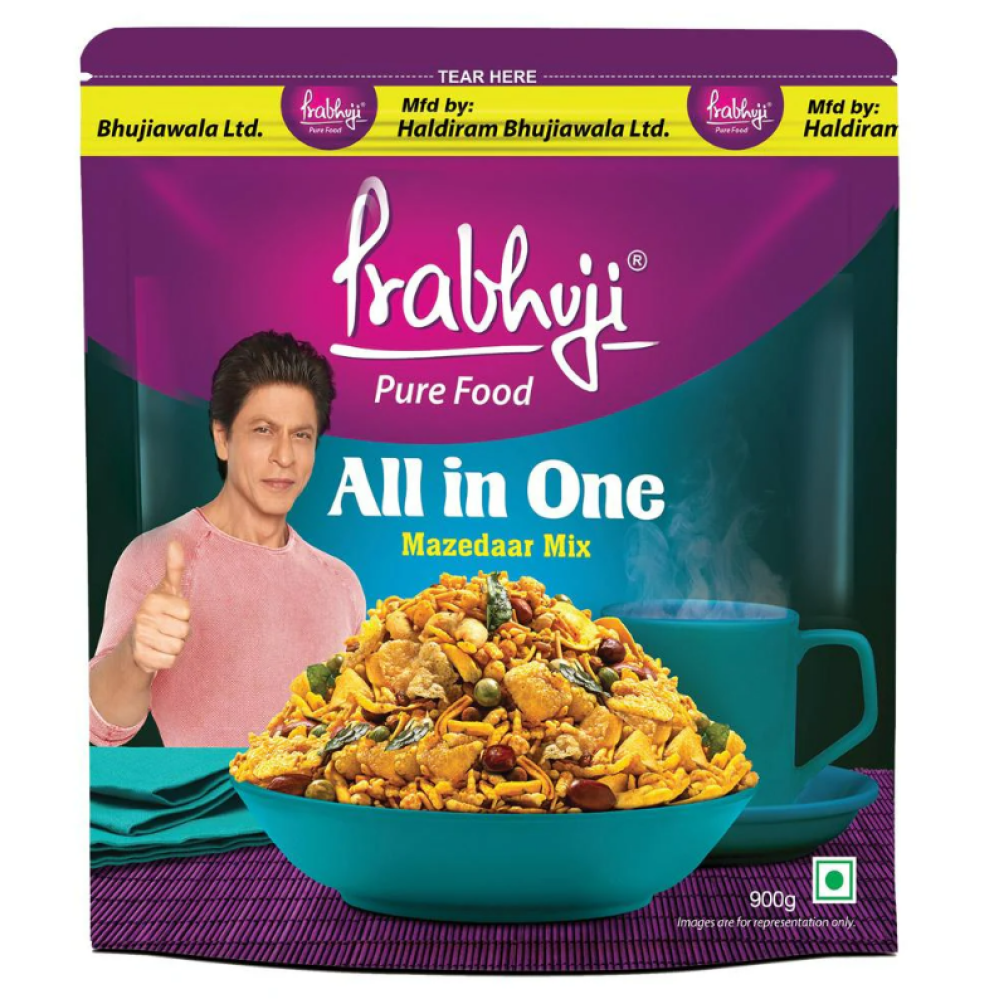 All In One Prabhuji's 印度綜合豆子休閒點心(小辣) 200 gm