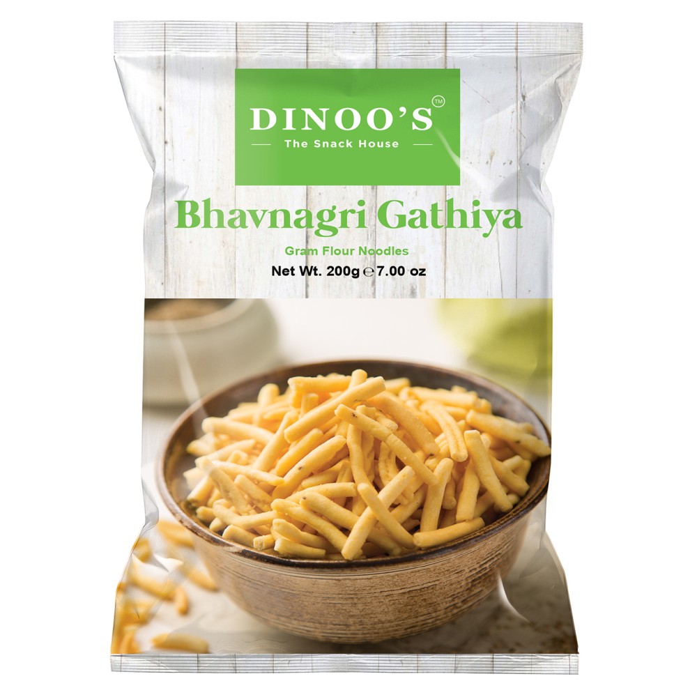 Bhavnagri Gathiya DINOOS 印度 Gathiya 休閒點心 200 gm