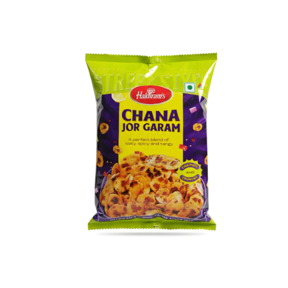 Chana Jor Garam Haldiram's 印度黑雞豆休閒點心(扁形) 200 gm
