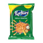 Kurkure  Chilli Chatka  印度玉米脆條休閒點心 (辣椒風味) 68 gm