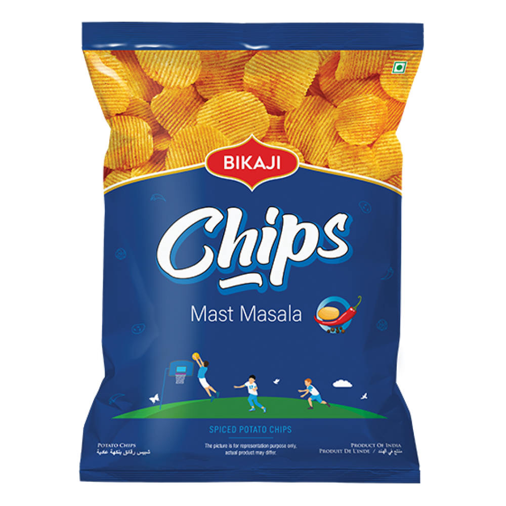 Mast Masala Potato Chips Bikaji's 印度洋芋片 (香辛料口味 ) 40 gm