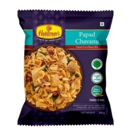 Papad Chavanu Haldiram's  印度玉米片 + 脆餅休閒點心  200 gm
