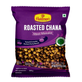 Roasted Chana (Chana Cracker) Haldiram's 印度香料黑雞豆休閒點心 200 gm