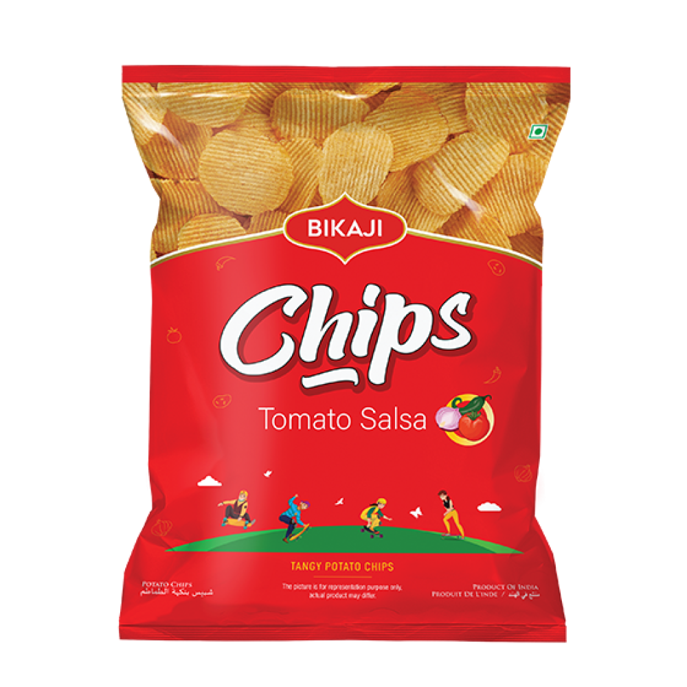 Tomato Salsa Potato Chips Bikaji's 印度洋芋片 (番茄莎莎口味) 40 gm