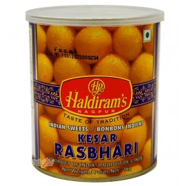 Kesar Rasbhari Haldiram's 印度番紅花奶球甜點(小球) 1 kg 