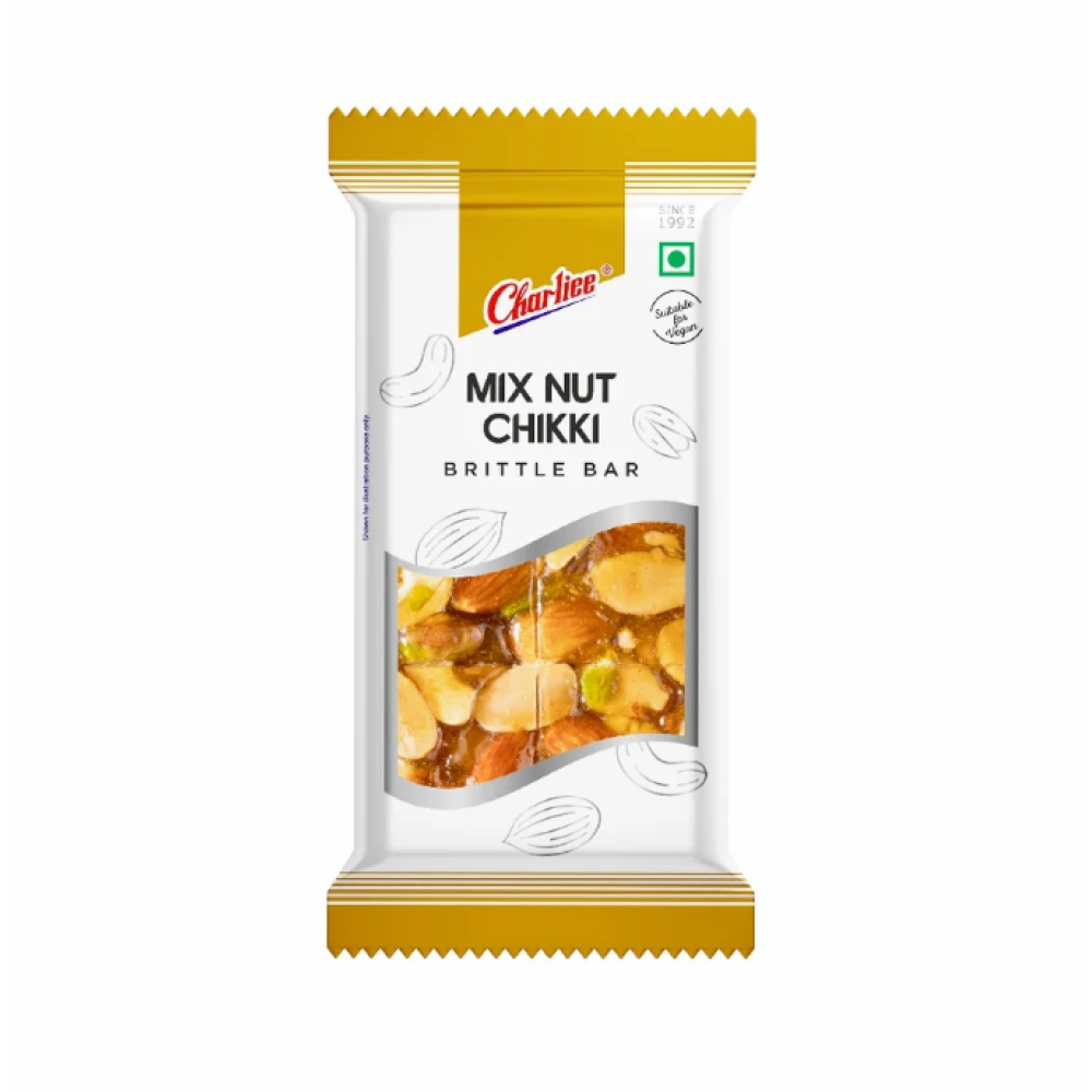 Mix Nut Chikki Charliee's 印度綜合堅果糖 30 gm