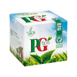 PG Tips Pyramid Tea Bags (40 Sachets) 三角形紅茶包 125 gm