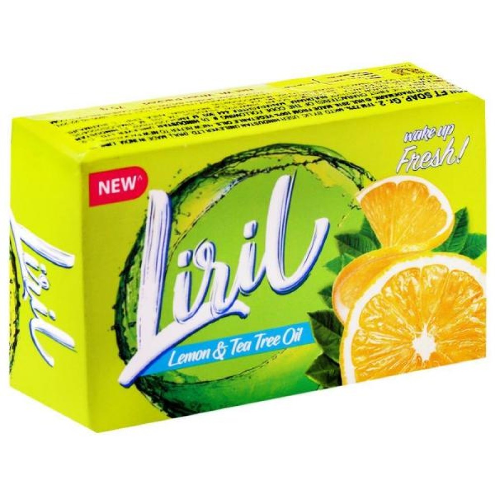 Liril Lime & Tea Tree Oil Soap 印度 Liril 檸檬和茶樹油香皂 125 gm